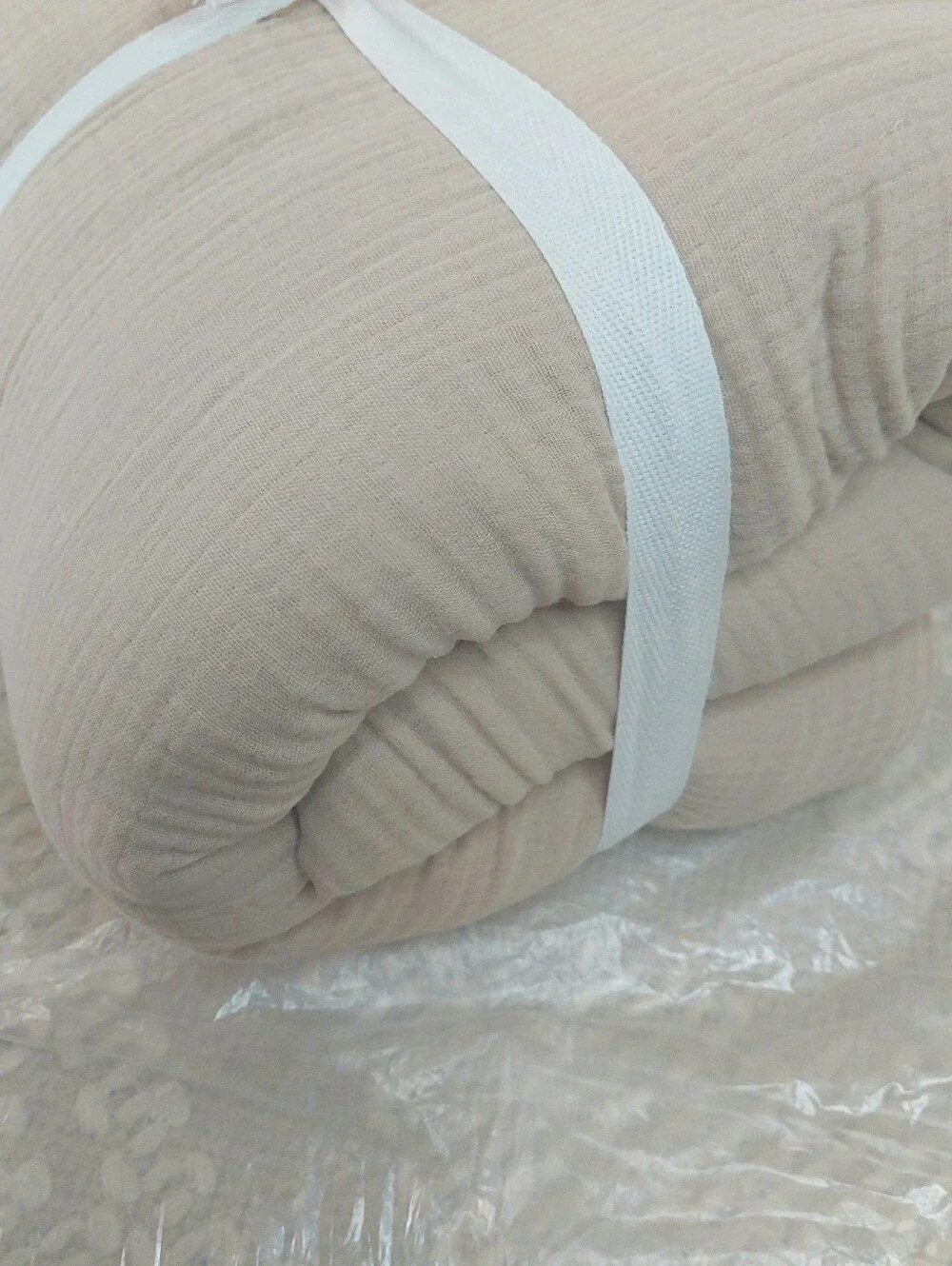 NWT! Quince Organic Cotton Airy Gauze Dune Duvet Cover! Twin (457)